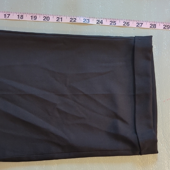 Haggar Dress Pants Black Premium Comfort 34x29 - Picture 6 of 6